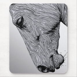 Fluss des Wilden Minimalistischen Schlupfs Mousepad