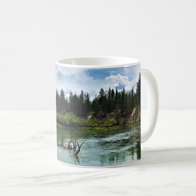 Fluss Deschutes, Oregon Kaffeetasse (VorderseiteRechts)