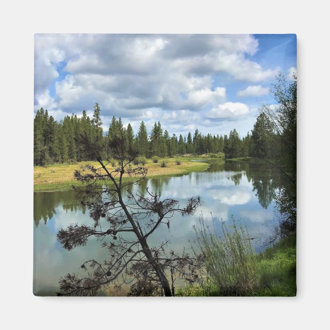 Fluss Deschutes, Oregon Magnet (Vorne)