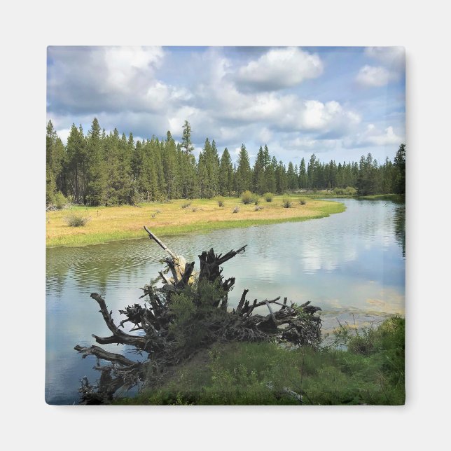 Fluss Deschutes, Oregon Magnet (Vorne)