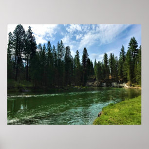 Fluss Deschutes, Oregon Poster