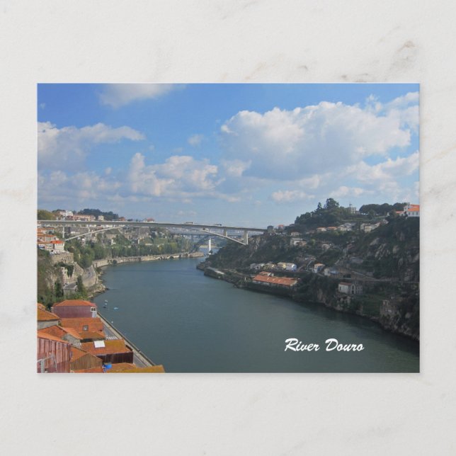 Fluss Douro, Portugal Postcard Postkarte (Vorderseite)