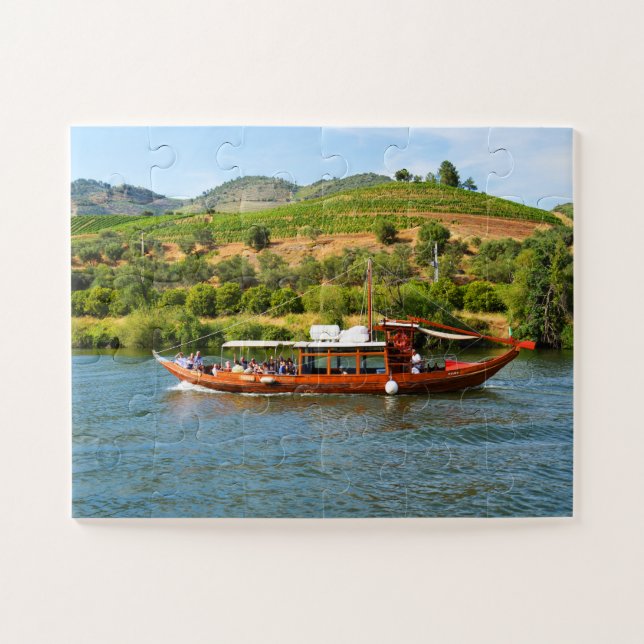 Fluss Duero in Portugal Puzzle (Horizontal)