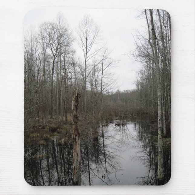 Fluss durch die Wildnis Mousepad (Vorne)