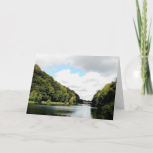 Fluss Durham in der Natur Karte