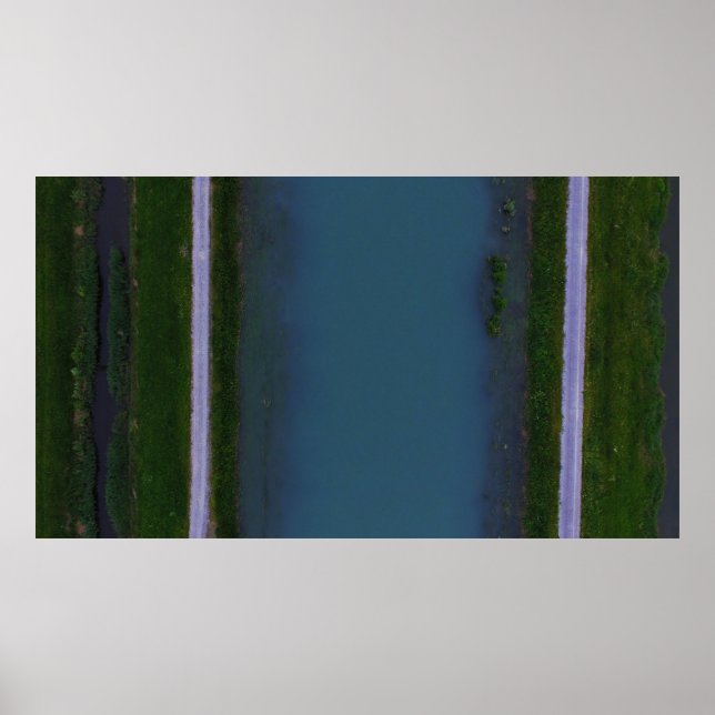 Fluss entlang der Straße Poster (Vorne)