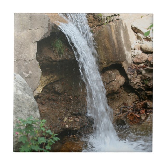 Fluss Fall Fliese (Vorderseite)