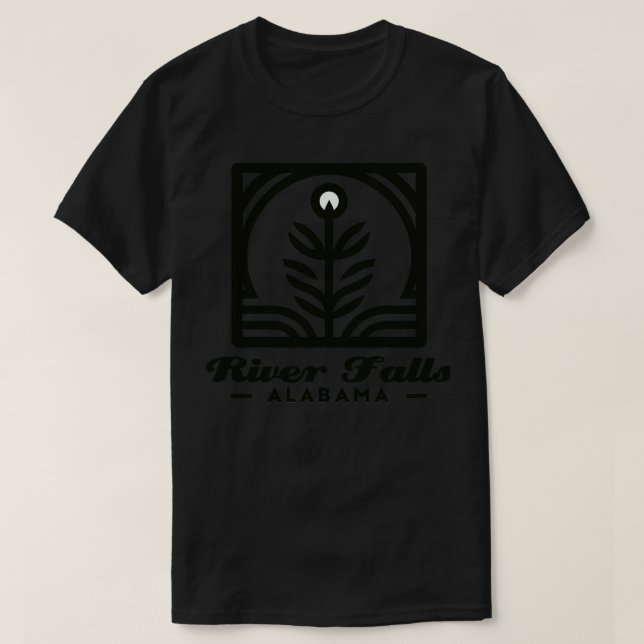 Fluss Falls Alabama TShirt 6 (Design vorne)