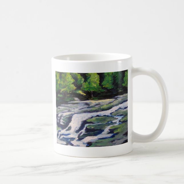 Fluss-Felsen Kaffeetasse (Rechts)