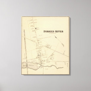 Fluss "Gardasee", New Jersey Leinwanddruck