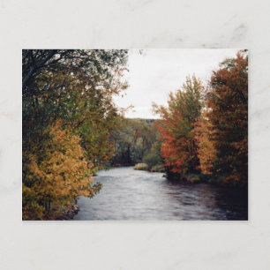 Fluss Gaspereau, Nova Scotia, Kanada am Cornis Postkarte