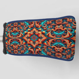 Fluss - Gold Head Cover Golf Headcover