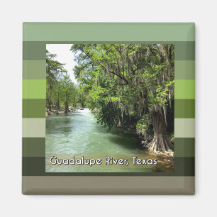 Fluss Guadalupe in Gruene, Texas Magnet