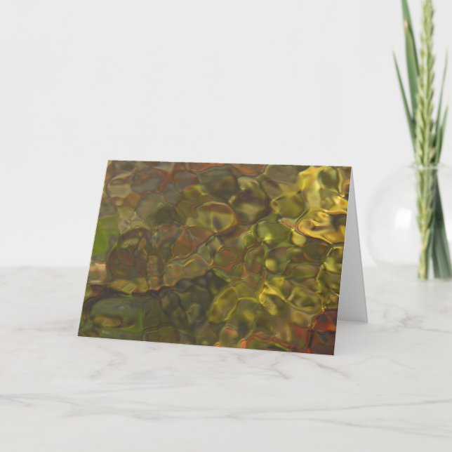 Fluss-helle Muster - danke zu kardieren (Vorderseite)