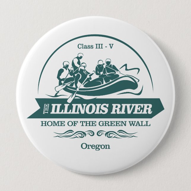 Fluss Illinois (Rafting 2) Button (Vorderseite)