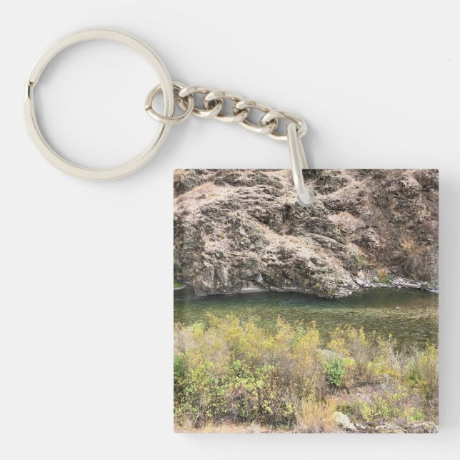 Fluss Imnaha, Oregon Schlüsselanhänger (Vorderseite)
