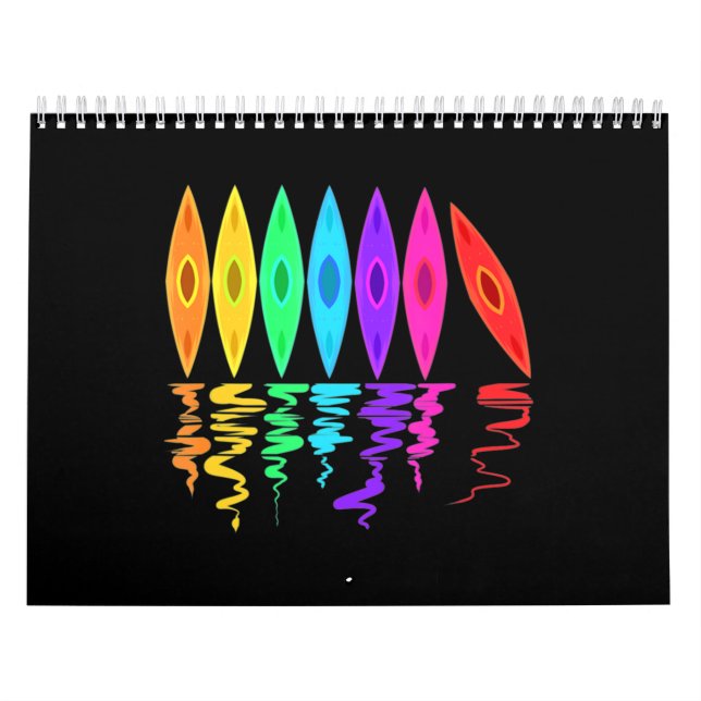 Fluss Kayaking Kalender (Titelbild)