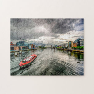 Fluss Liffey Dublin. Puzzle