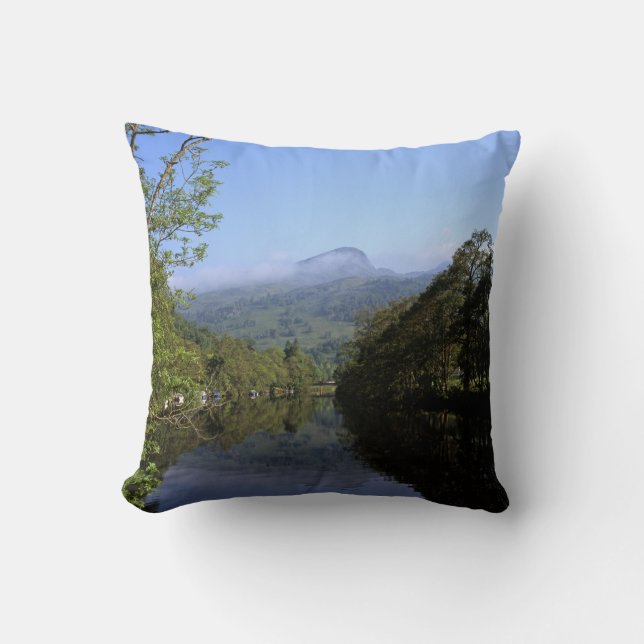 Fluss Lochay Killin Scotland Kissen (Vorderseite)