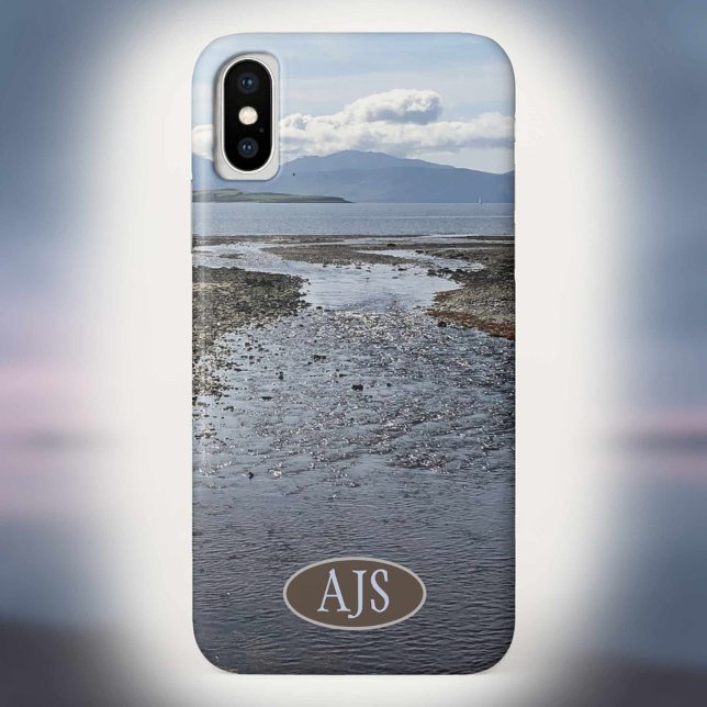 Fluss, Meer und Aussicht auf die Insel Arran Case-Mate iPhone Hülle (Von Creator hochgeladen)