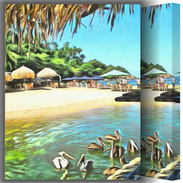 Fluss Meets Ocean 0330 Art Leinwanddruck (Von Creator hochgeladen)