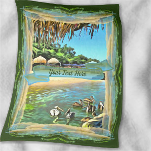 Fluss Meets Ocean 0330 Fleecedecke
