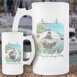 Fluss Meets Ocean Fishing 0330 Mattglas Bierglas