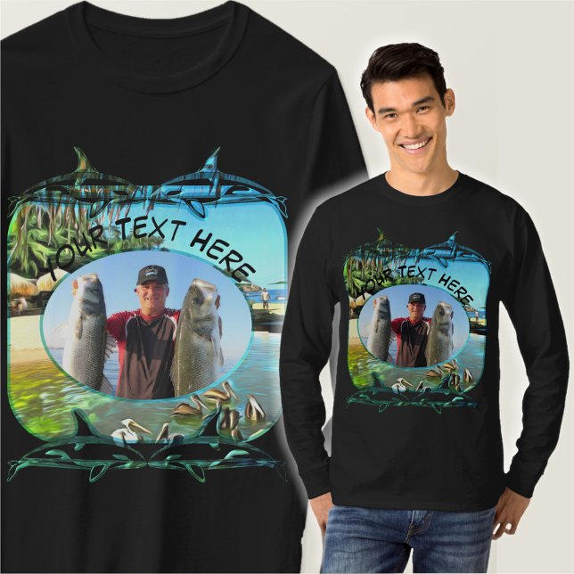 Fluss Meets Ocean Fishing 0330 T-Shirt (Von Creator hochgeladen)