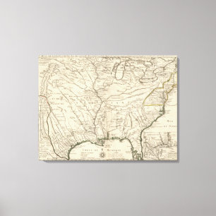 Fluss Mississipi Leinwanddruck