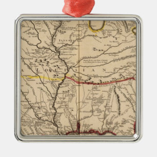 Fluss Mississipi Ornament Aus Metall