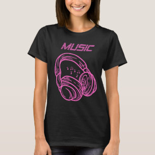 Fluss mit Musik T-Shirt