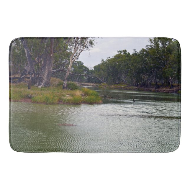 Fluss Murray Australia The Bend, Bathmat Badematte (Vorderseite)