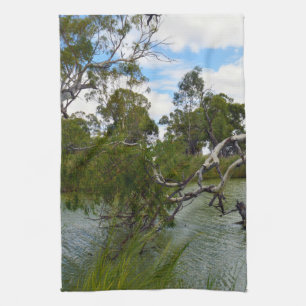 Fluss Murray Australia, Tree Branches, Dish Towel Geschirrtuch