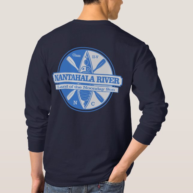 Fluss Nantahala (K3) T-Shirt (Rückseite)