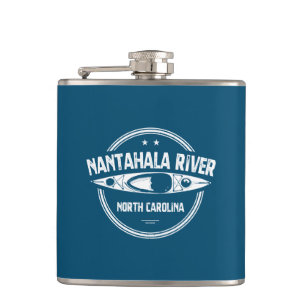 Fluss Nantahala, North Carolina Flachmann