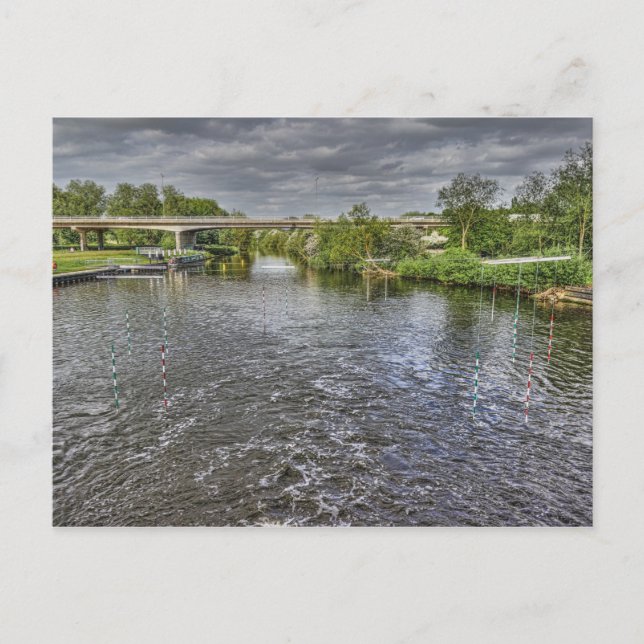 Fluss Nene Orton Mere Postkarte (Vorderseite)