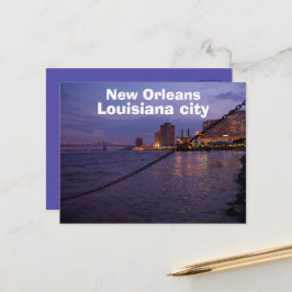 Fluss New Orleans Louisiana Mississippi Postkarte