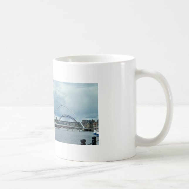 Fluss Newcastle Tyne Kaffeetasse (Rechts)