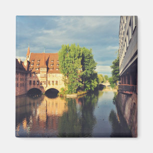 Fluss Nürnberg Magnet