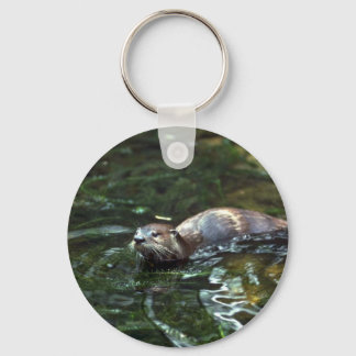 Fluss Otter Schlüsselanhänger