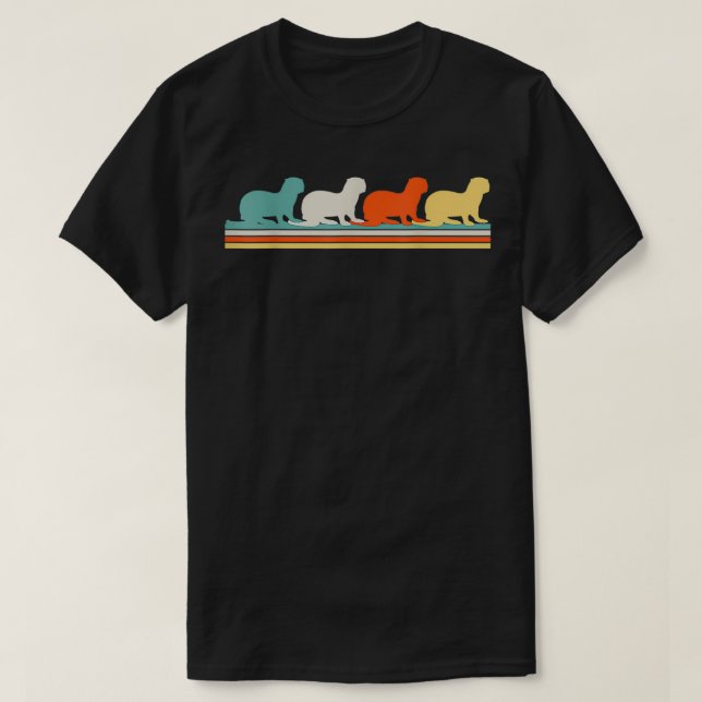 Fluss Otter T-Shirt (Design vorne)