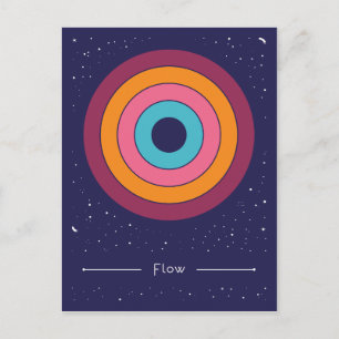 Fluss Postkarte