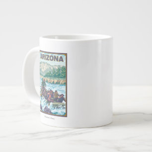Fluss RaftingArizona Jumbo-Tasse