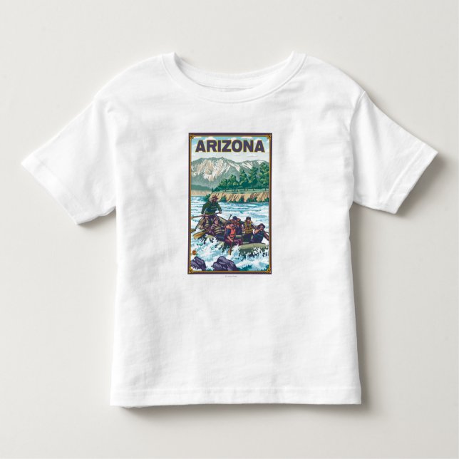 Fluss RaftingArizona Kleinkind T-shirt (Vorderseite)