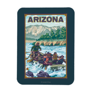 Fluss RaftingArizona Magnet