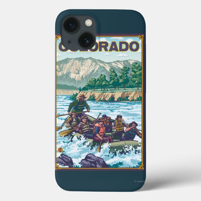 Fluss RaftingColorado Case-Mate iPhone Hülle (Rückseite)