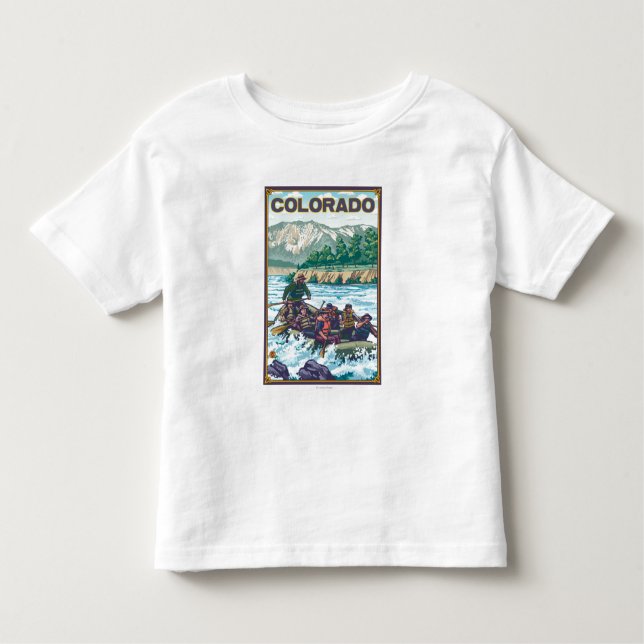 Fluss RaftingColorado Kleinkind T-shirt (Vorderseite)