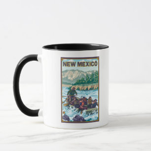 Fluss RaftingNew Mexico Tasse