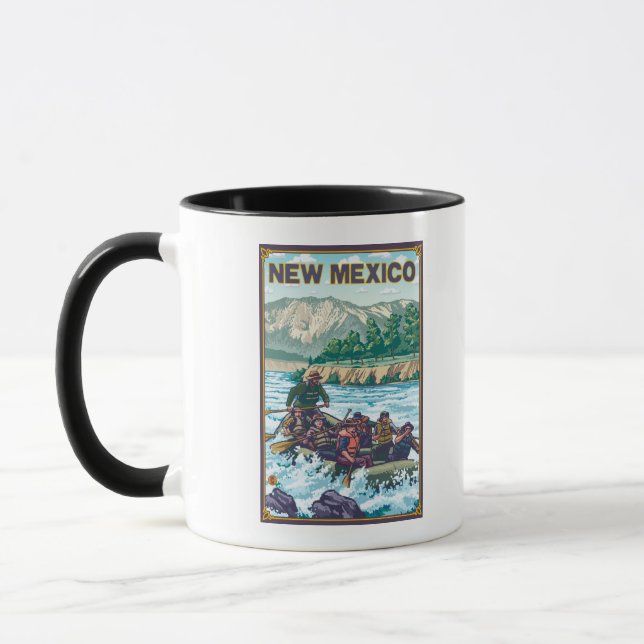 Fluss RaftingNew Mexico Tasse (Links)
