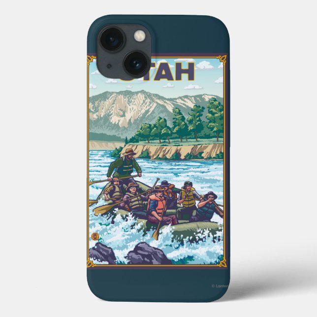 Fluss RaftingUtah Case-Mate iPhone Hülle (Rückseite)